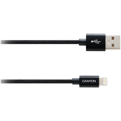 CANYON cable CFI-3 Lightning 5W 1m Black