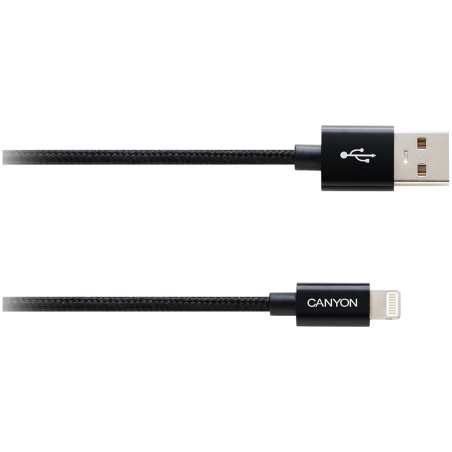 CANYON cable CFI-3 Lightning 5W 1m Black
