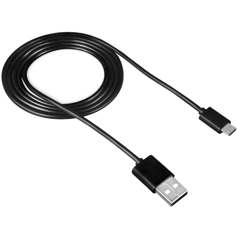 CANYON Micro USB cable, 1M, Black CANYON Micro USB cable, 1M, Black