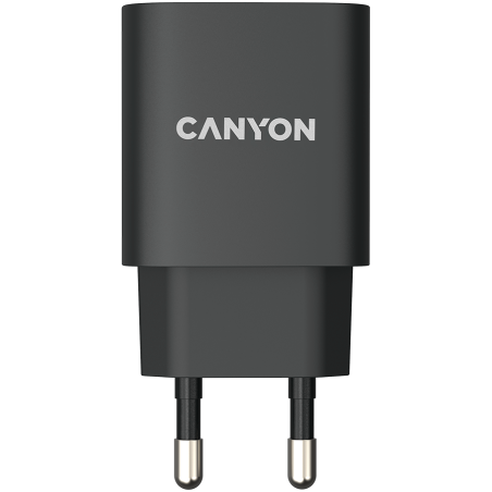 CANYON charger H-20-02 PD 20W USB-C Black