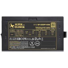 Super Flower Legion GX 650W 80 Plus Gold PRO, 90+efficiency Semi-modular, 5 years warranty