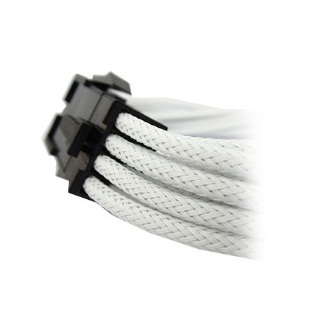 GELID 8pin EPS Power extension cable 30cm individually sleeved UV WHITE, 18 AWG