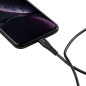 CANYON cable MFI-4 Type-C to Lightning 1.2m Black