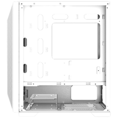 Xigmatek Gemini II Arctic EN48656, White, MATX/ Mini- ITX, U3x1+U2x2, Meshed Grill ARGB LED Frontpanel & Left TG, 3PCS X24F Arct