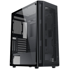 Xigmatek Master X EN46331 ATX/M-ATX/Mini-ITX, USB3.0x1+USB2.0x2, Meshed Grill FP & Left TG, 4PCS X20A Fan & LED Button Switch AR