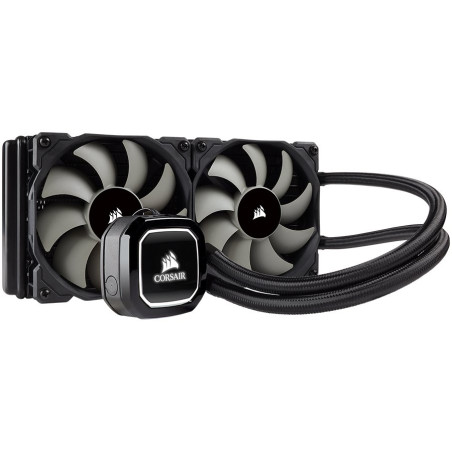 Corsair Hydro Series, H100x - 240mm Radiator, Dual 120mm PWM Fans, Liquid CPU Cooler