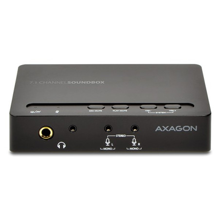 AXAGON ADA-71 USB2.0 - SOUNDbox real 7.1 Audio Adapter, SPDIF