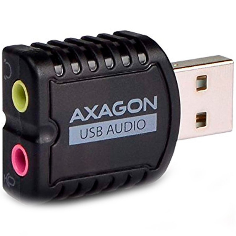 AXAGON ADA-10 USB2.0 - Stereo Audio Mini Adapter AXAGON ADA-10 USB2.0 - Stereo Audio Mini Adapter
