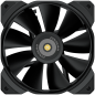 COUGAR MHP 120 Black, 120mm 4-pin PWM fan, 600-2000RPM, HDB Bearing, Anti-vibration Dampers, Extension Cable + Low-Noise Adapter