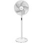 Stand fan, 48W, 40cm, 8 Speeds, 8H timer, LED display, electric control with remote, 3-in-1: Stand/Table/Table+Stand, control pa