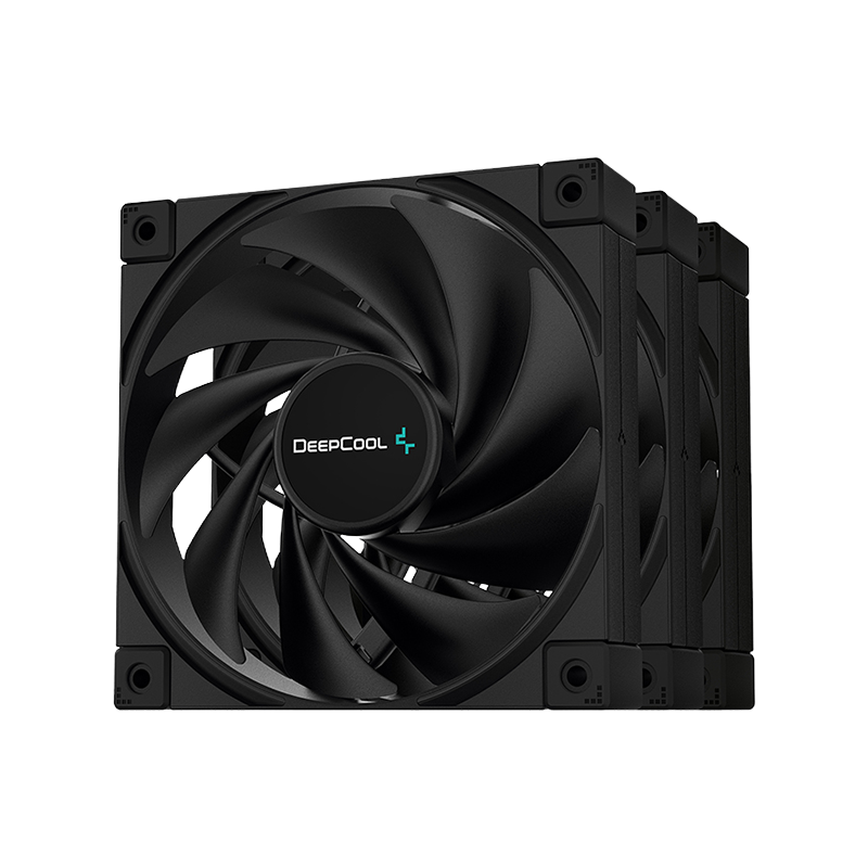 DeepCool FK120-3 IN 1 High-Performance 120mm PWM fan, Silent efficiency designed for demanding CPU or radiator cooling, Fluid Dy