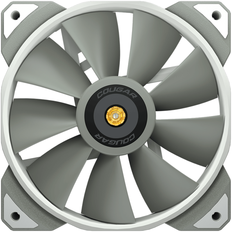 COUGAR MHP 120 White (3 Fan Pack), 120mm 4-pin PWM fan, 600-2000RPM, HDB Bearing, Anti-vibration Dampers, Extension Cable + Low-