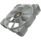 COUGAR MHP 120 White (3 Fan Pack), 120mm 4-pin PWM fan, 600-2000RPM, HDB Bearing, Anti-vibration Dampers, Extension Cable + Low-