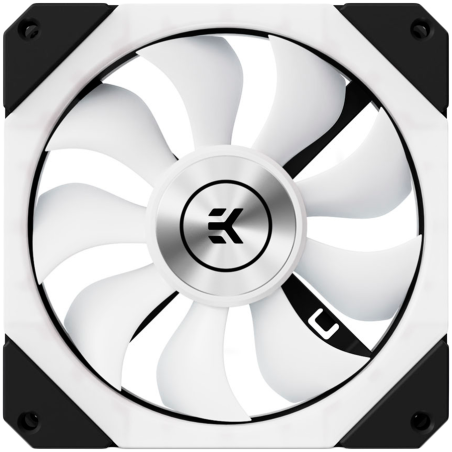 EK-Quantum Impulse 120 D-RGB - Black (400-1800rpm), 120mm ARGB fan, 4-pin PWM, VAPO bearing and Magnetic Levitation motor, Rubbe