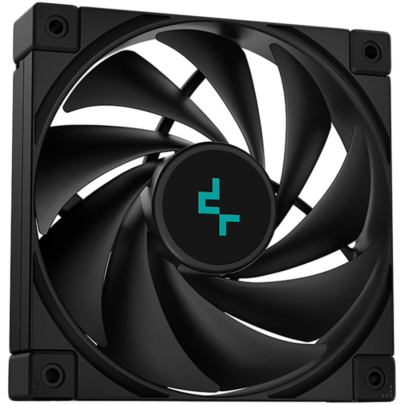 DeepCool FK120, 4-pin PWM, 500~1850 RPM±10%, FDB Bearing, Shock-Absorbing Rubber Pads, 3Y, R-FK120-BKNPF1-G-1 DeepCool FK120, 4-pin PWM, 500~1850 RPM±10%, FDB Bearing, Shock-Absorbing Rubber Pads, 3Y, R-FK120-BKNPF1-G-1