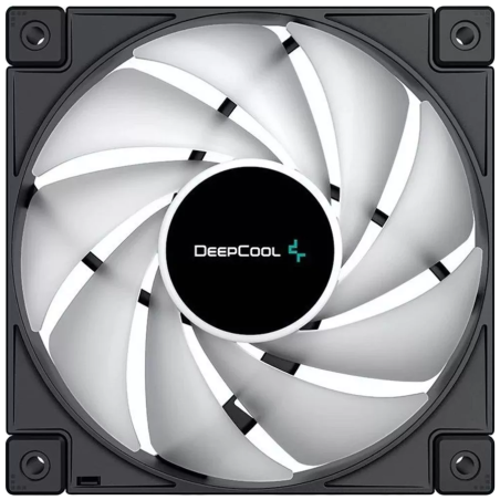 DEEPCOOL FC120, ARGB 120 mm fan, Addressable RGB LED, Hydro Bearing, Black, R-FC120-BAMN1-G-1