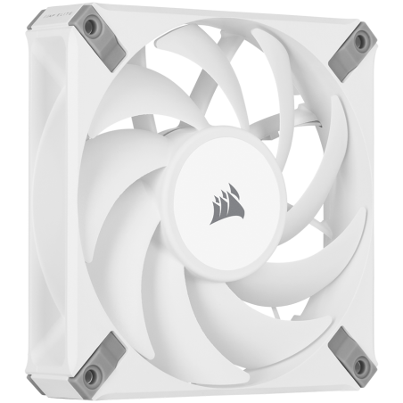 Corsair AF SLIM Series, AF120 SLIM White, 120mmx15mm Fluid Dynamic Fan, Single Pack, EAN:0840006659068