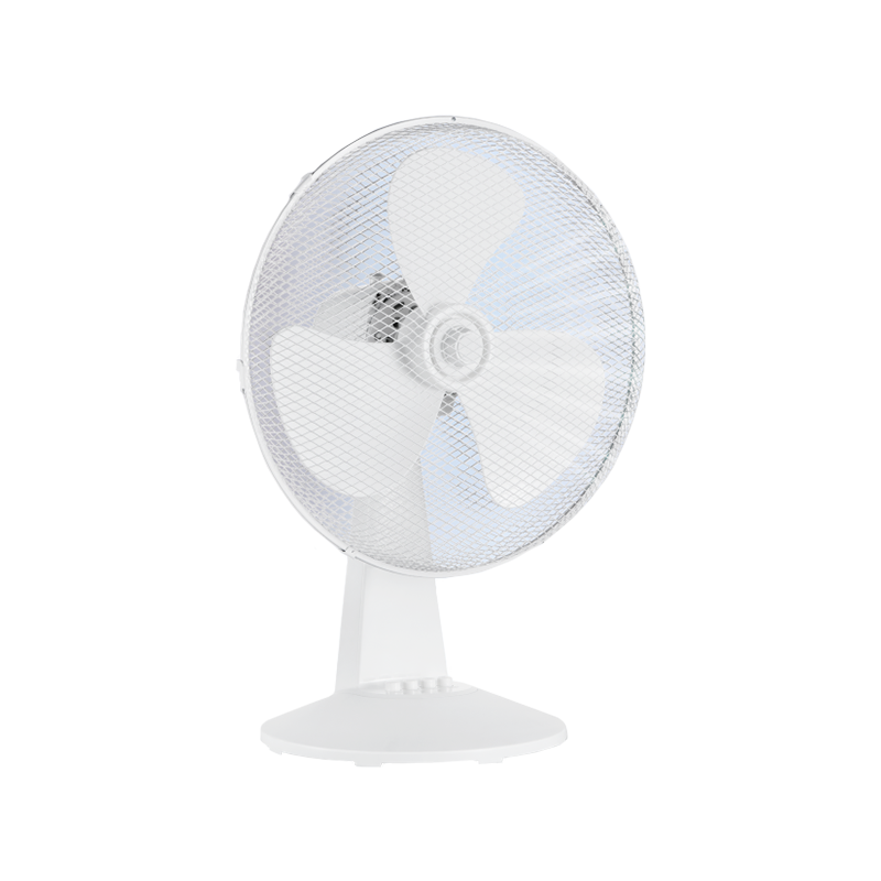 Table fan, 40W, 40cm, 3 speeds, mechanical, noise level: 50-60 dB, Oscillation 80°, Tilting +24° -12° Table fan, 40W, 40cm, 3 speeds, mechanical, noise level: 50-60 dB, Oscillation 80°, Tilting +24° -12°
