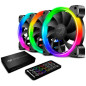 COUGAR Vortex RGB HPB Cooling Kit, Hydro-Dynamic Bearing, Dimensions 120 x 120 x 25mm, PWM 600-1500 R.P.M, Air Flow 43.54 CFM 73