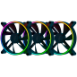 Razer Kunai Chroma RGB 140MM - 3 Fans pack, 18 addressable LEDs​, Hydraulic, 4-pin PWM, Cooling​: 500-1600 RPM​, Airflow​: 34.48