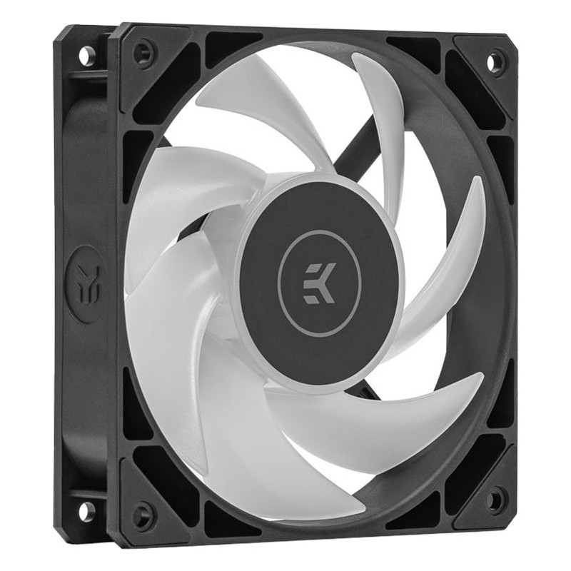 EK-Loop Fan FPT 140 D-RGB - Black (600-2200rpm), 140mm ARGB fan, 4-pin PWM, 44.56dBA (max. RPM)