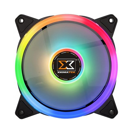 Xigmatek Galaxy II Essential 3 Fan Pack EN42104 3xAX120 ARGB Fans+Control box+Remote Controler M/B SYNC