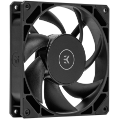 EK-Loop Fan FPT 140 - Black (600-2200rpm), 140mm fan, 4-pin PWM, 44.56dBA (max. RPM)