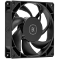 EK-Loop Fan FPT 140 - Black (600-2200rpm), 140mm fan, 4-pin PWM, 44.56dBA (max. RPM)