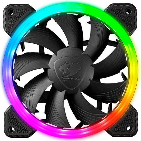COUGAR Vortex HPB 120 RGB Cooling Fan, Hydro-Dynamic Bearing, Speed PWM 600-1500 R.P.M, Air Flow 43.54 CFM 73.94 m3/h, Dimension