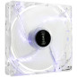 RAIDMAX RF-120LU FAN 120x120x25mm, 3pin/4pin,Bearing Type: Rifle Bearing (Hydro-Dtnamic-Bearing), White/Blue