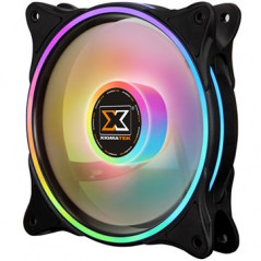 Xigmatek Galaxy II Elite 3 Fan Pack EN42098 3xAY120 ARGB Fans+Control Box+Remote Controller M/B SYNC