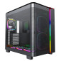 Montech кутия KING 95 Pro, Dual Chamber Mid-tower Case, 6 ARGB Fans, 2 Front Panels, Black Montech кутия KING 95 Pro, Dual Chamber Mid-tower Case, 6 ARGB Fans, 2 Front Panels, Black