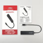 AXAGON HMC-GL3A SUPERSPEED USB-C HUB + GIGABIT LAN