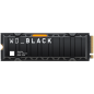 SSD SANDISK Black SN850X Heatsink 2TB M.2 2280 PCIe 4.0 NVMe
