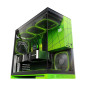 Geometric Future кутия Case EATX - Model 5 Black/Green, NVIDIA style limited edition Geometric Future кутия Case EATX - Model 5 Black/Green, NVIDIA style limited edition