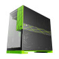 Geometric Future кутия Case EATX - Model 5 Black/Green, NVIDIA style limited edition Geometric Future кутия Case EATX - Model 5 Black/Green, NVIDIA style limited edition