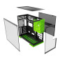 Geometric Future кутия Case EATX - Model 5 Black/Green, NVIDIA style limited edition Geometric Future кутия Case EATX - Model 5 Black/Green, NVIDIA style limited edition