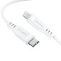 Acefast Кабел USB-C to Lightning 30W 1.20m MFI Certified TPE - C3-01 - White Acefast Кабел USB-C to Lightning 30W 1.20m MFI Certified TPE - C3-01 - White