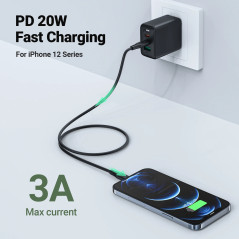 Acefast Кабел USB-C to Lightning  30W 1.20m MFI Certified TPE - C3-01 - White