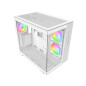 Montech кутия KING 65 Pro, Dual Chamber Mid-tower Case, 3 ARGB Fans, White Montech кутия KING 65 Pro, Dual Chamber Mid-tower Case, 3 ARGB Fans, White