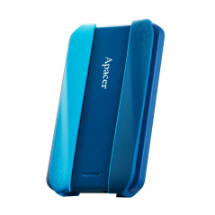 Apacer External Hard Drive Portable Hard Drive AC533 1TB USB 3.2 Gen 1, Blue