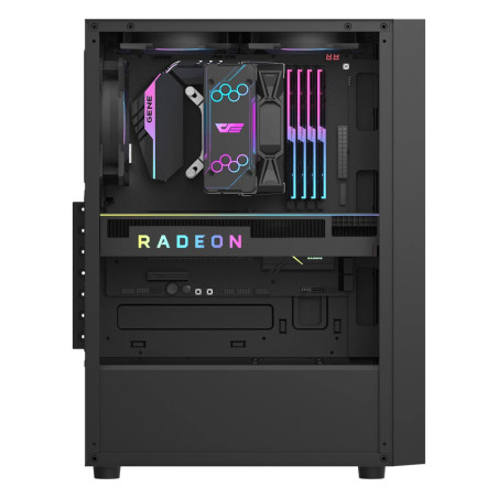 Darkflash Box Case ATX - A290 Black - 3 x 120 mm RGB fans included