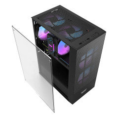Darkflash кутия Case ATX - A290 Black - 3 x 120 mm RGB fans included|Кутии за компютър|Darkflash|57,52 лв.