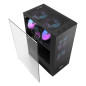 Darkflash Box Gehäuse ATX - A290 Schwarz - 3 x 120 mm RGB Lüfter enthalten