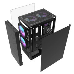 Darkflash кутия Case ATX - A290 Black - 3 x 120 mm RGB fans included|Кутии за компютър|Darkflash|57,52 лв.