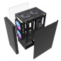 Darkflash кутия Case ATX - A290 Black - 3 x 120 mm RGB fans included