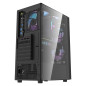 Darkflash Box Gehäuse ATX - A290 Schwarz - 3 x 120 mm RGB Lüfter enthalten