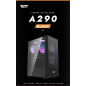 Darkflash Box Gehäuse ATX - A290 Schwarz - 3 x 120 mm RGB Lüfter enthalten