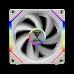 Gamdias Комплект вентилатори Fan Pack 3-in-1 3x120mm - AEOLUS P2-1203 White, Swappable Fan Blades (Reverse Fan Blades Included),