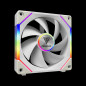 Gamdias Комплект вентилатори Fan Pack 3-in-1 3x120mm - AEOLUS P2-1203 White, Swappable Fan Blades (Reverse Fan Blades Included), Gamdias Комплект вентилатори Fan Pack 3-in-1 3x120mm - AEOLUS P2-1203 White, Swappable Fan Blades (Reverse Fan Blades Included),